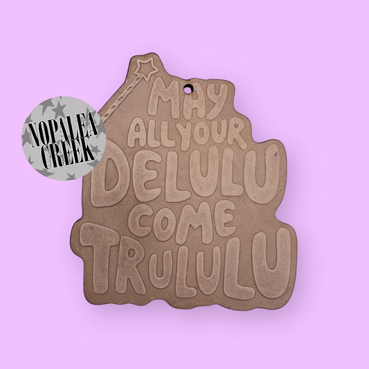 Delulu Come Trululu Leather Charms (SET OF 4)