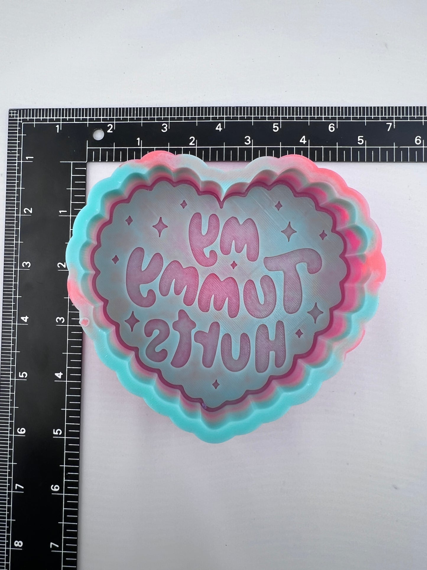 My Tummy Hurts Silicone Mold