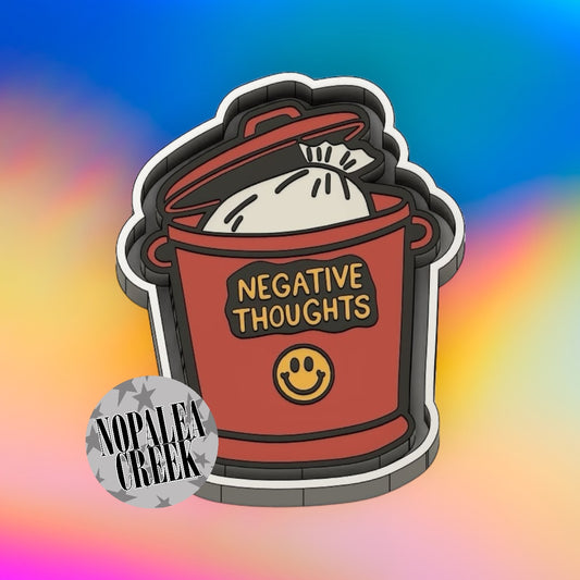 Negative Thoughts Silicone Mold