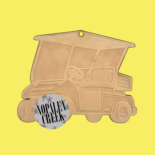 Golf Cart Leather Charms (SET OF 4)