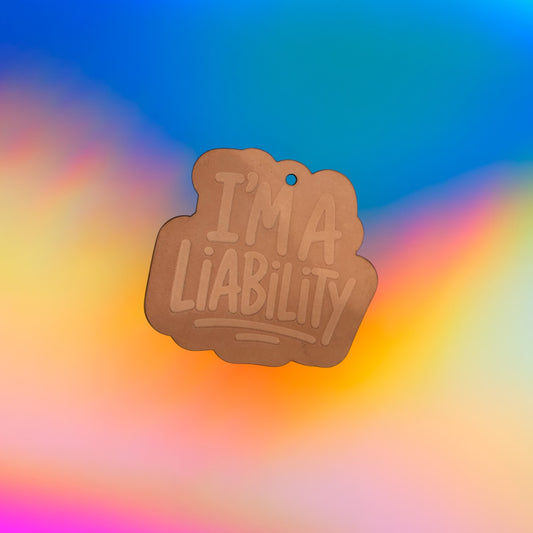 I'm a Liability Leather Cutouts