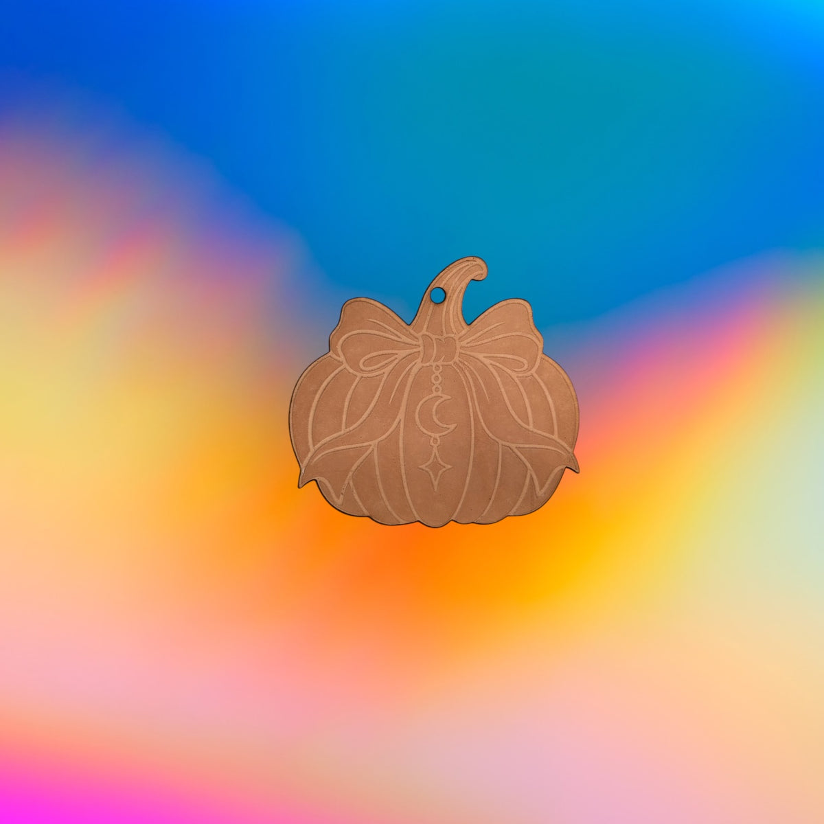 Celestial Pumpkin Leather Vent