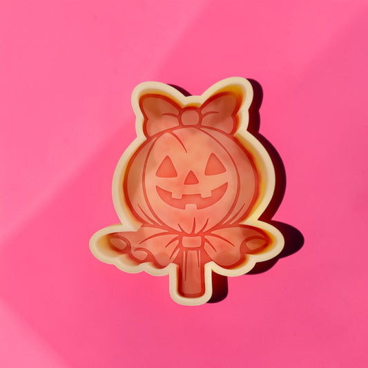 Pumpkin Lollipop Silicone Mold