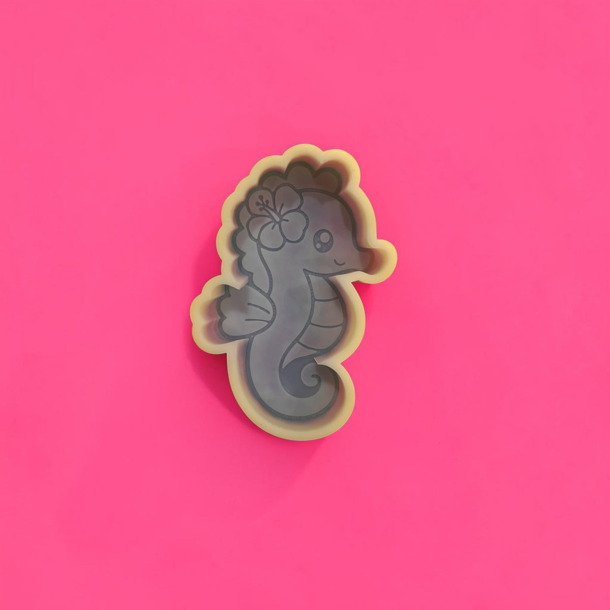 Hibiscus Sea Horse Silicone Mold