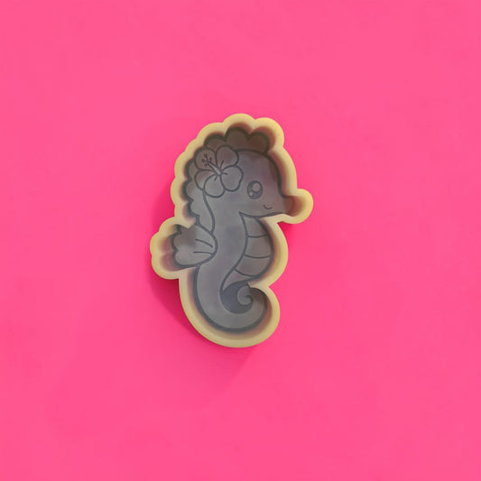 Hibiscus Sea Horse Silicone Mold