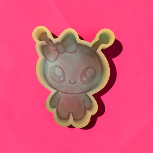 Little Miss Alien Silicone Mold