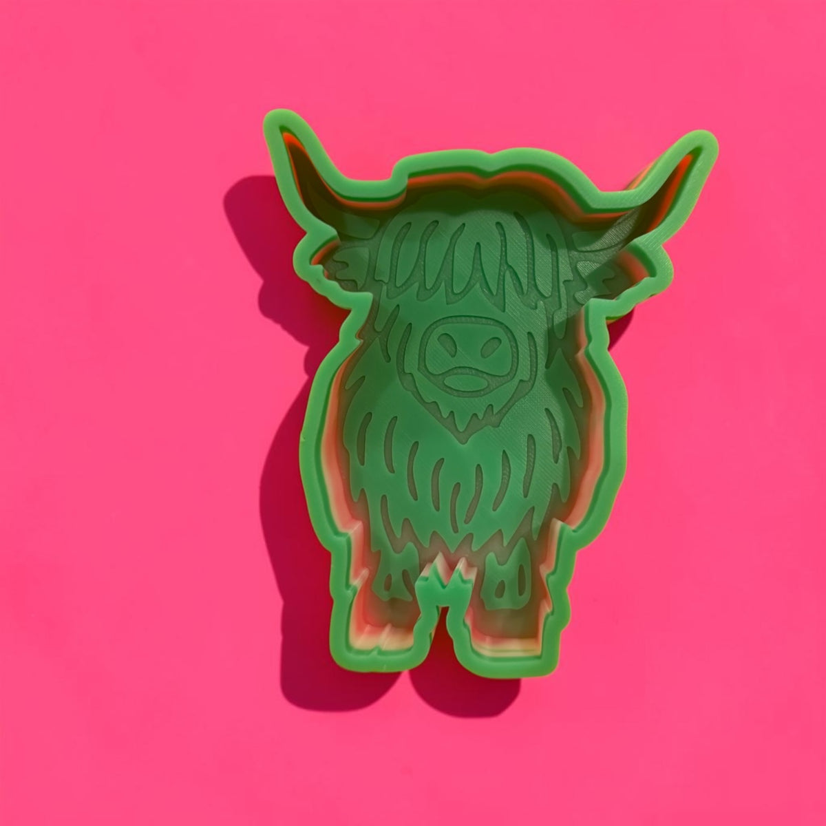 Shaggy Highland Silicone Mold