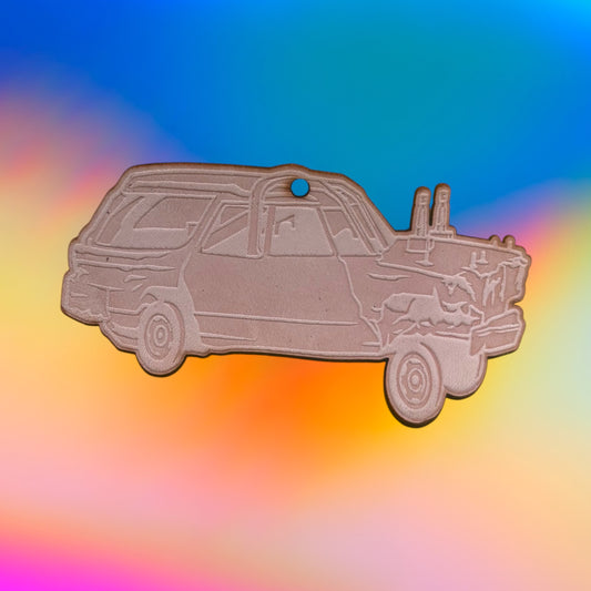 Derby Car Leather Cutouts