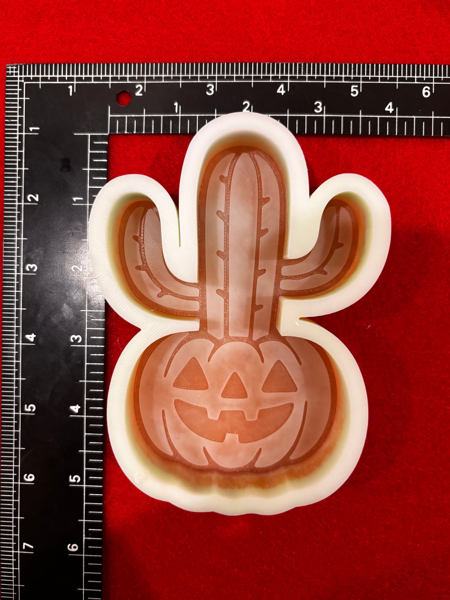 Cactus Jack-o-Lantern Silicone Mold