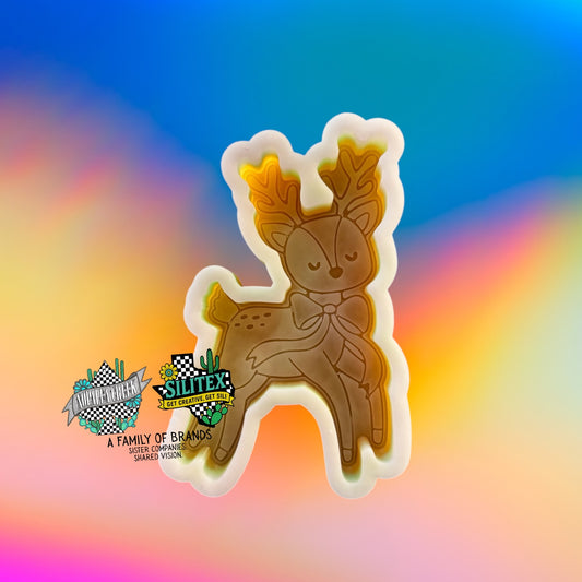 Holiday Reindeer Silicone Mold