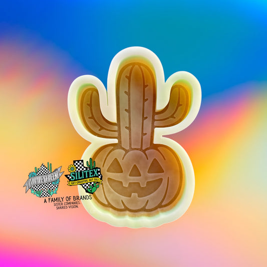 Cactus Jack-o-Lantern Silicone Mold