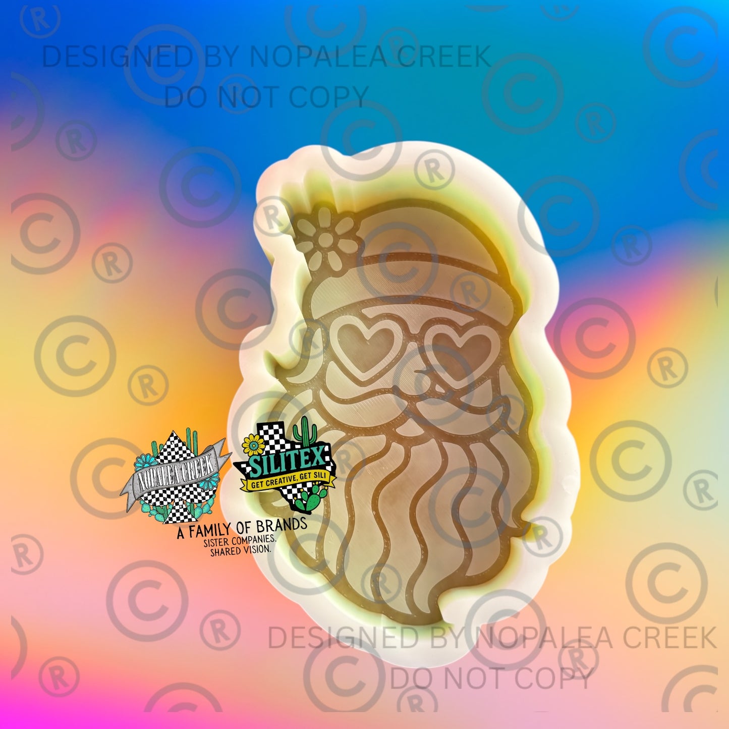 Retro Santa© Silicone Mold
