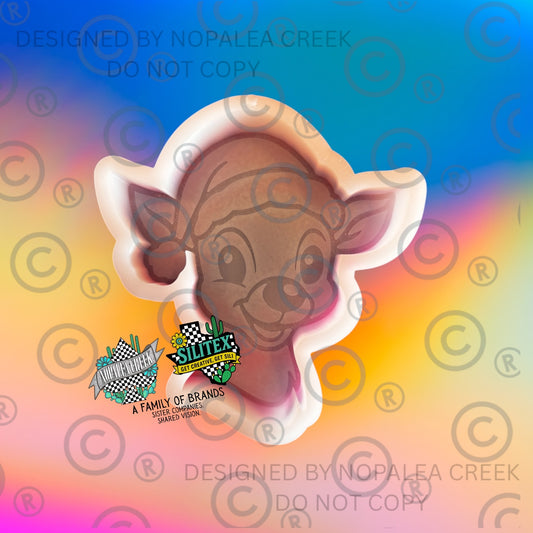 Jolly Reindeer© Silicone Mold