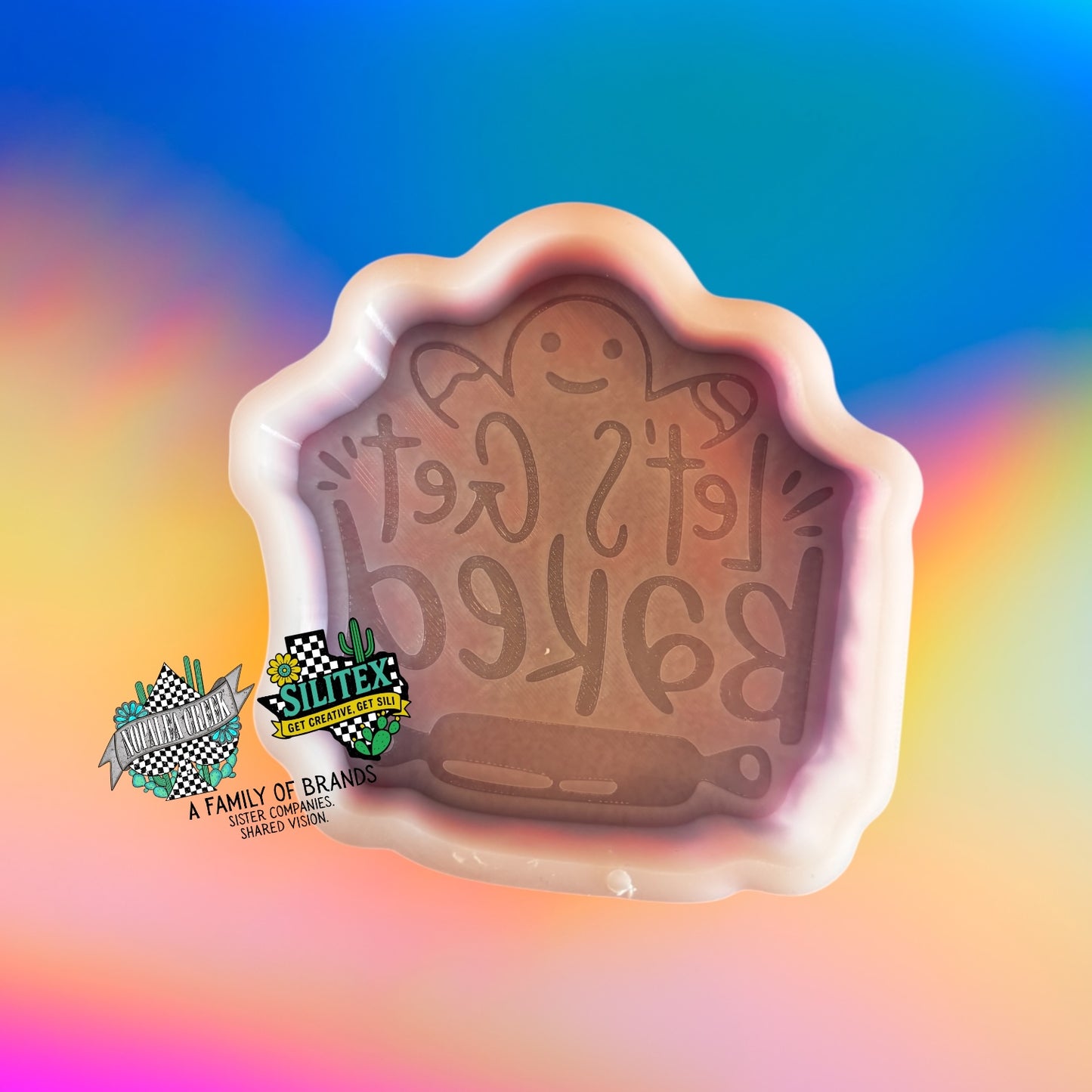 Let's Get Baked Silicone Mold