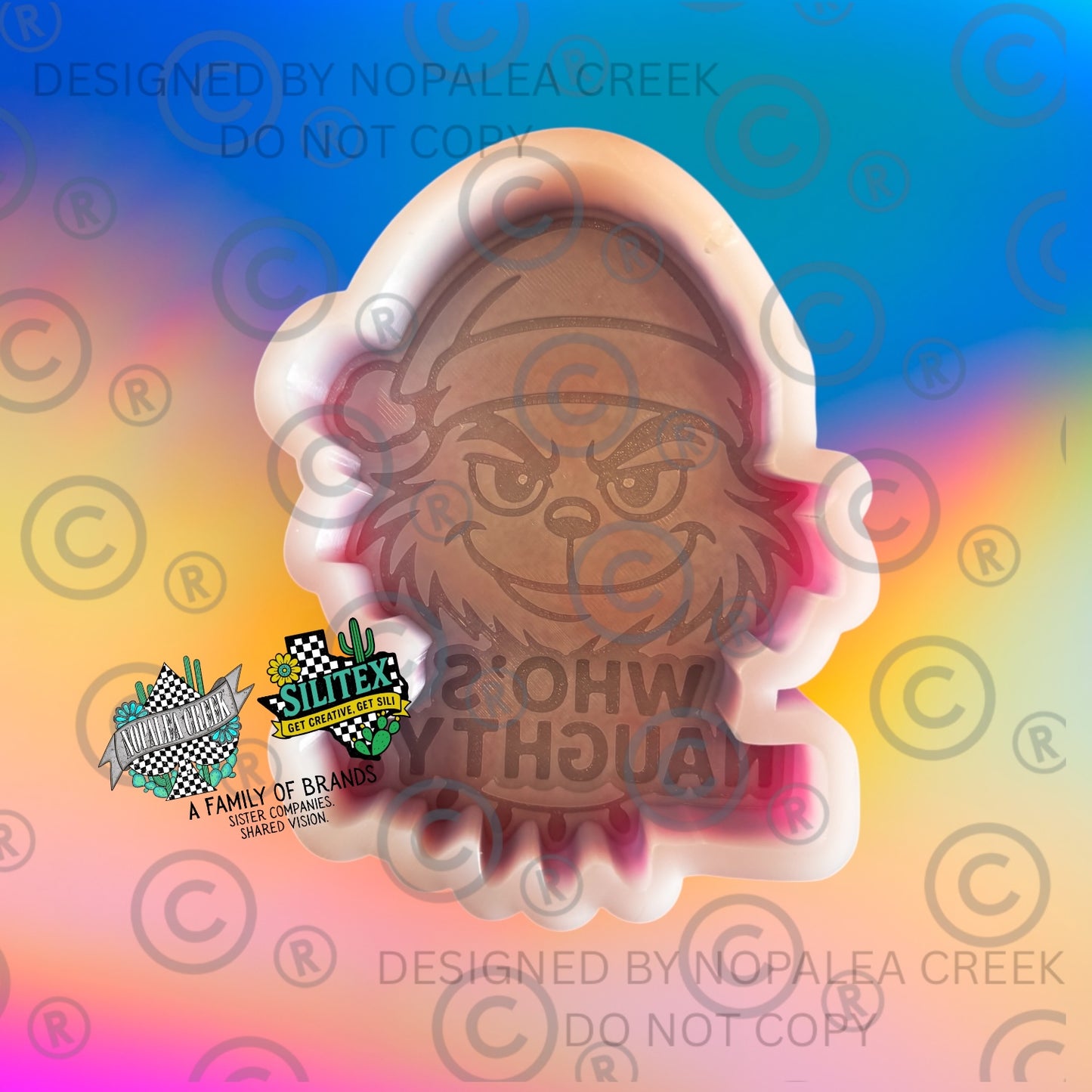 Who's Naughty© Silicone Mold