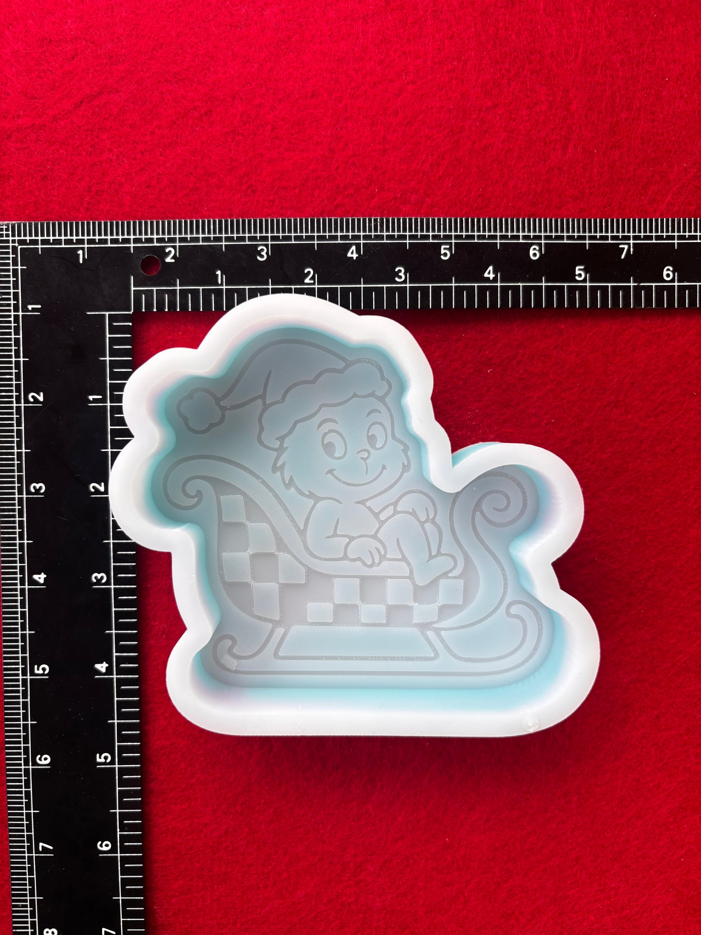 Cozy Sleigh Rider© Silicone Mold