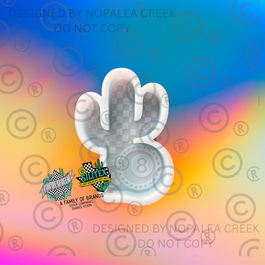 Western Cactus Silicone Mold©