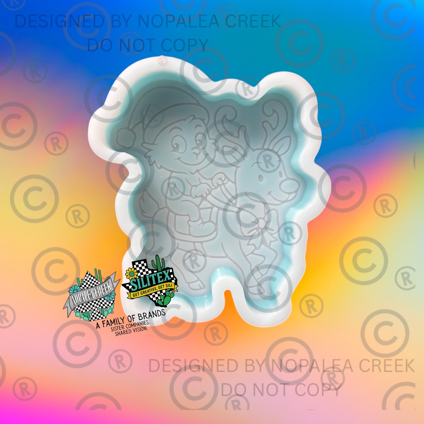 Reindeer Rodeo© Silicone Mold