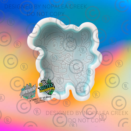 Reindeer Rodeo© Silicone Mold