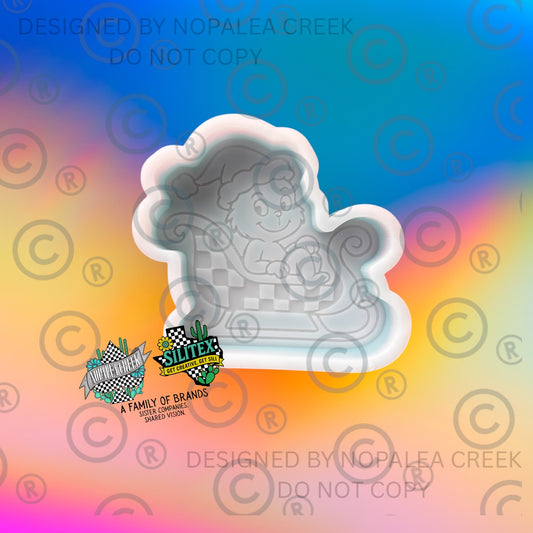 Cozy Sleigh Rider© Silicone Mold