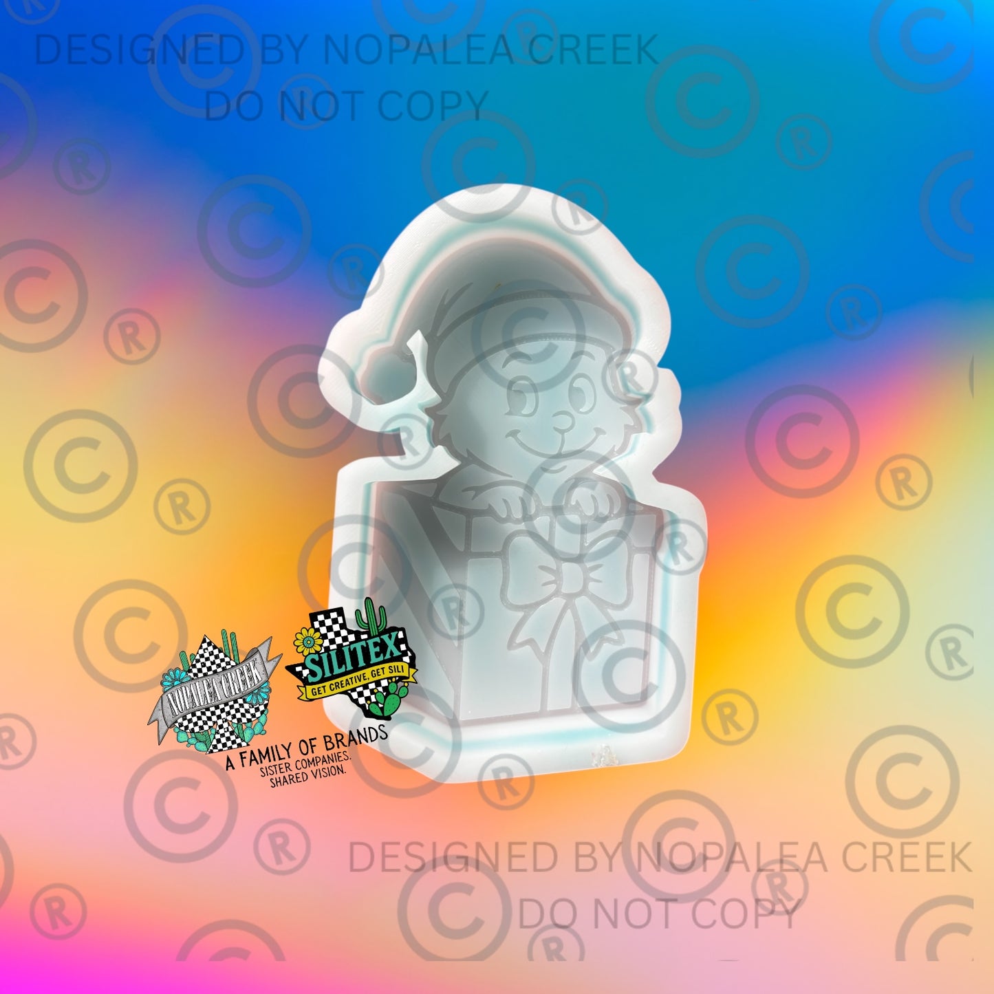 Peek-a-Present© Silicone Mold