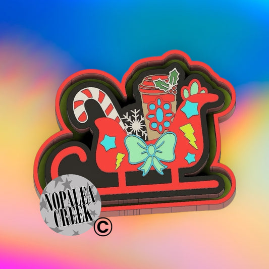 Slay Girl Sleigh Silicone Mold©