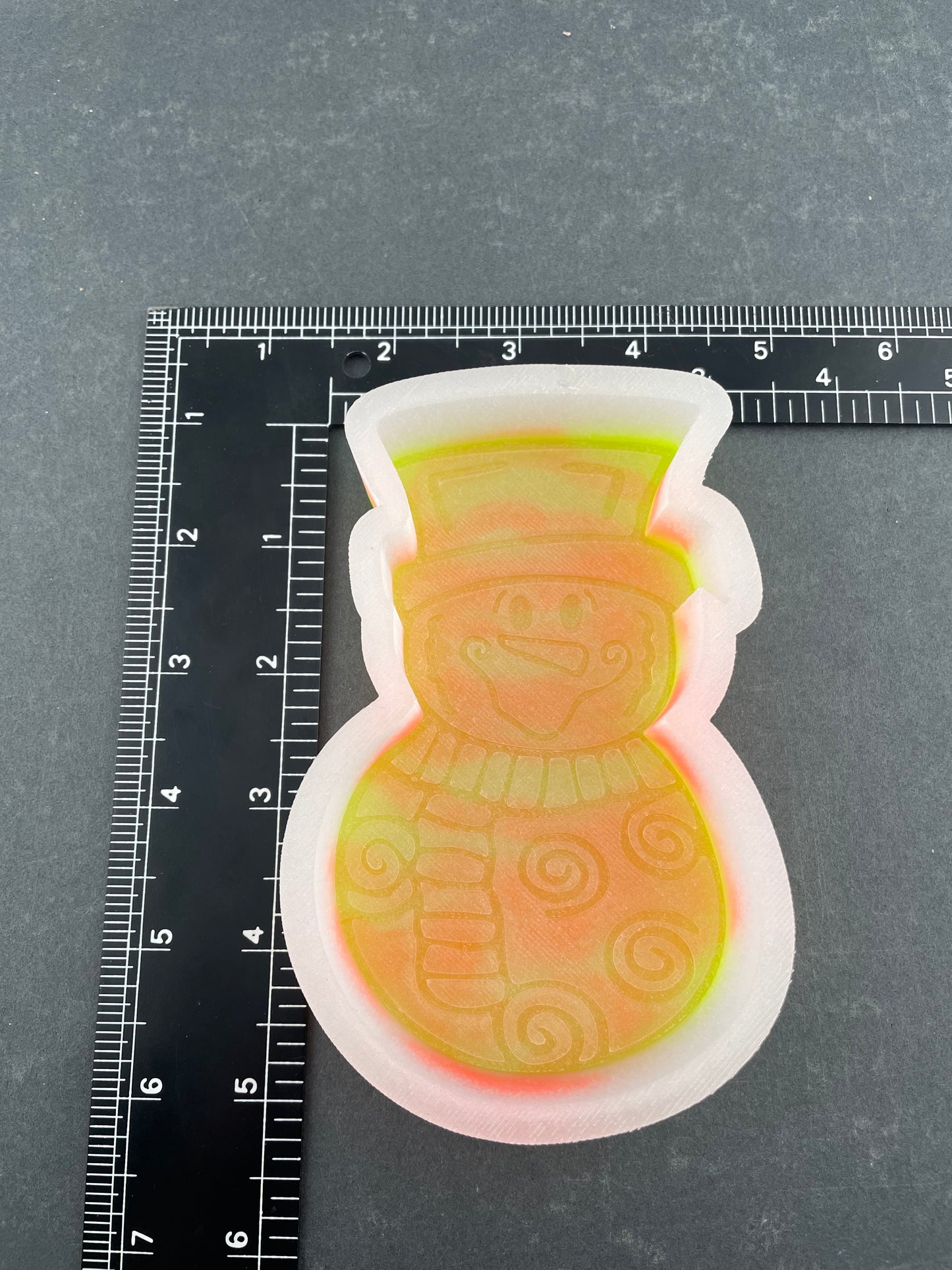 Whimsical Snowman Silicone Mold