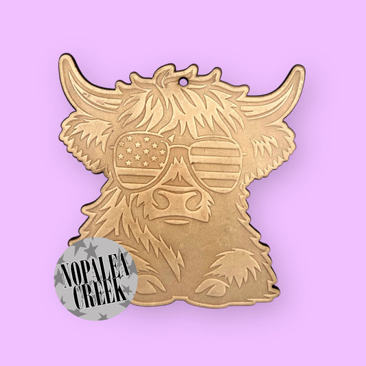 American Highland Leather Charms (SET OF 4)