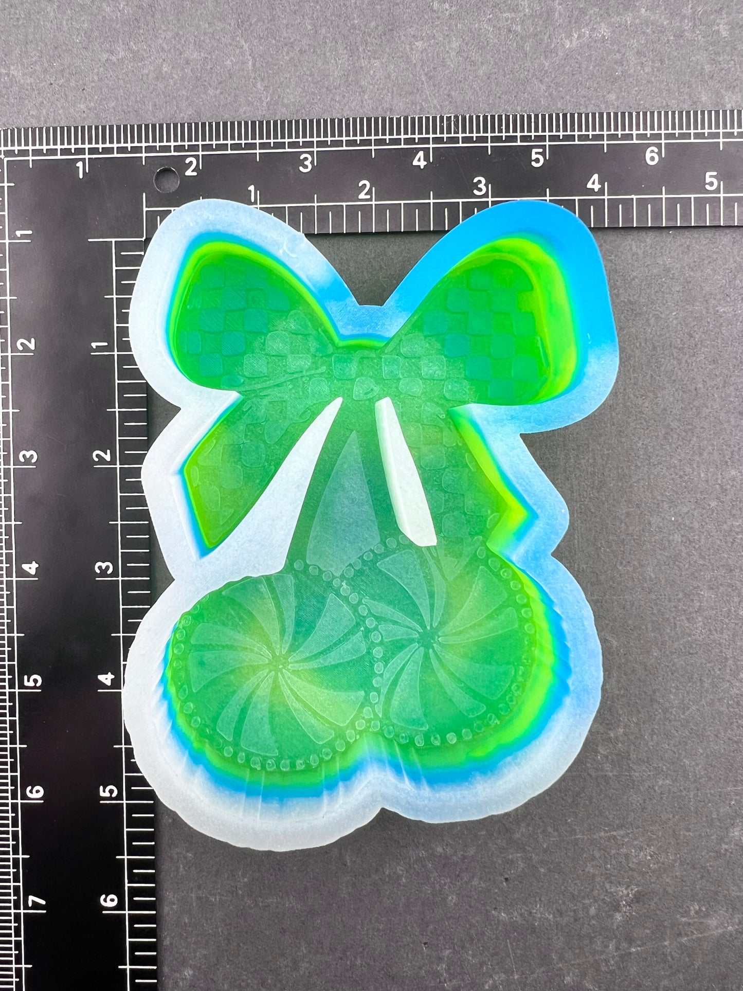 Checkered Concho Mints Silicone Mold