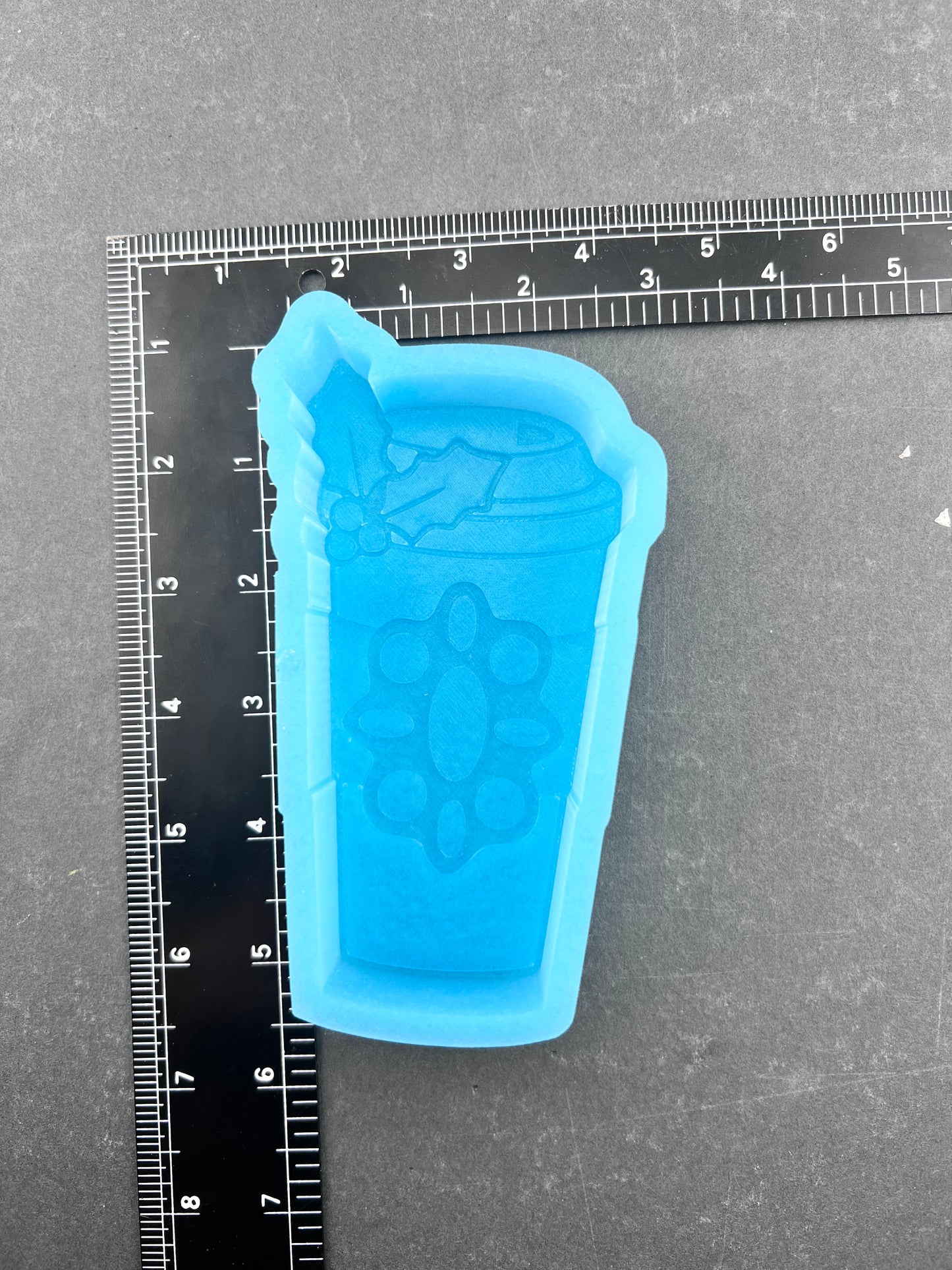 Western Holly Latte Silicone Mold©