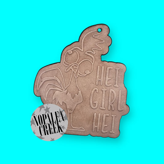 Hei Girl Leather Charms (SET OF 4)