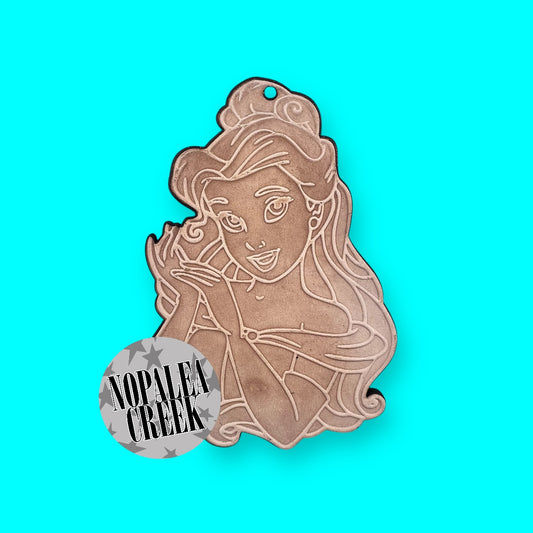 Beast Princess Leather Charms (SET OF 4)