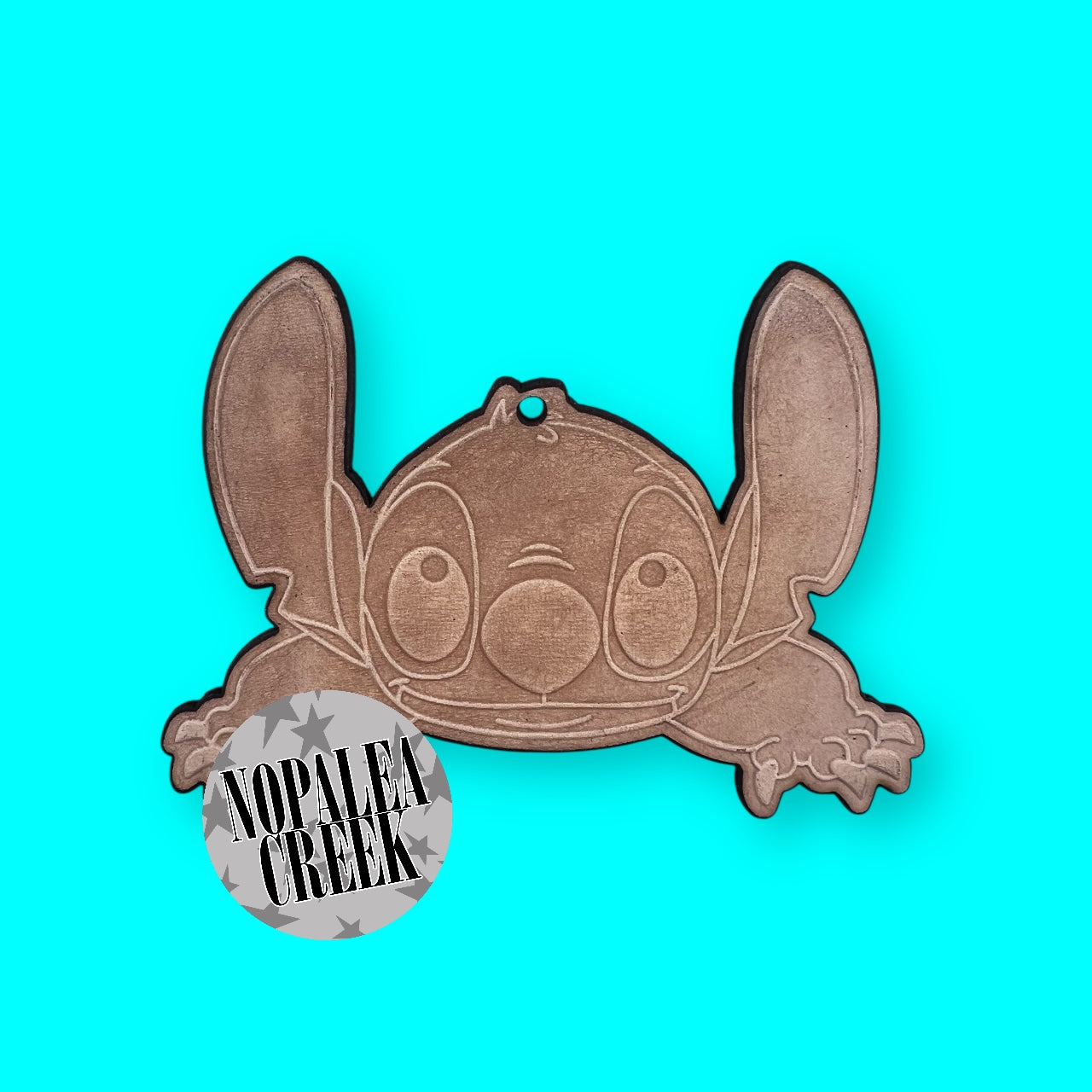 Blue Alien #2 Leather Charms (SET OF 4)