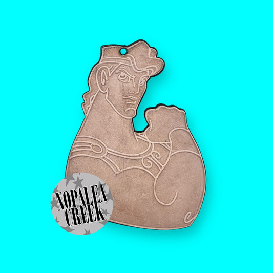 Hercules Leather Charms (SET OF 4)