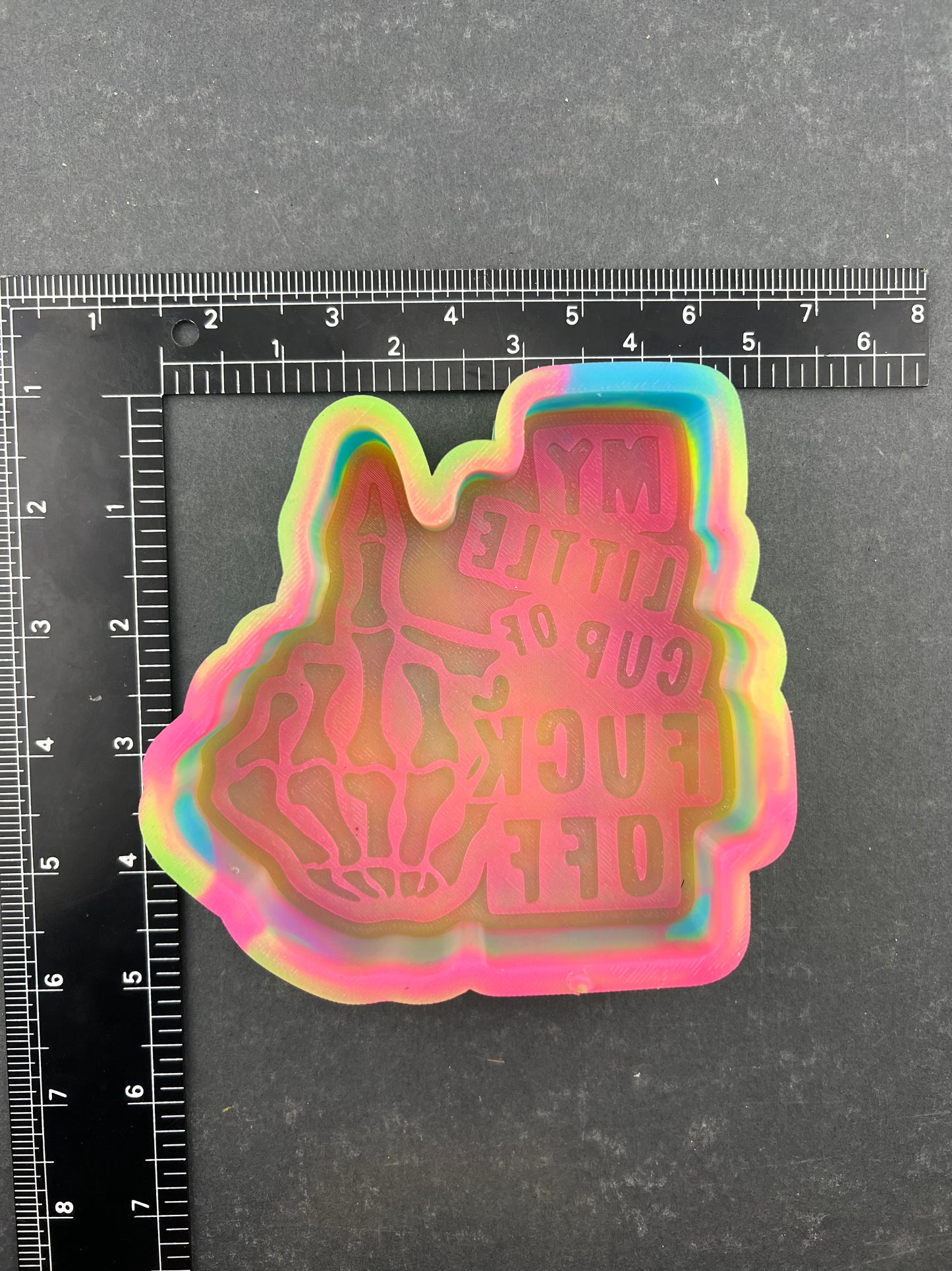 Cup of Fuck Off Silicone Mold