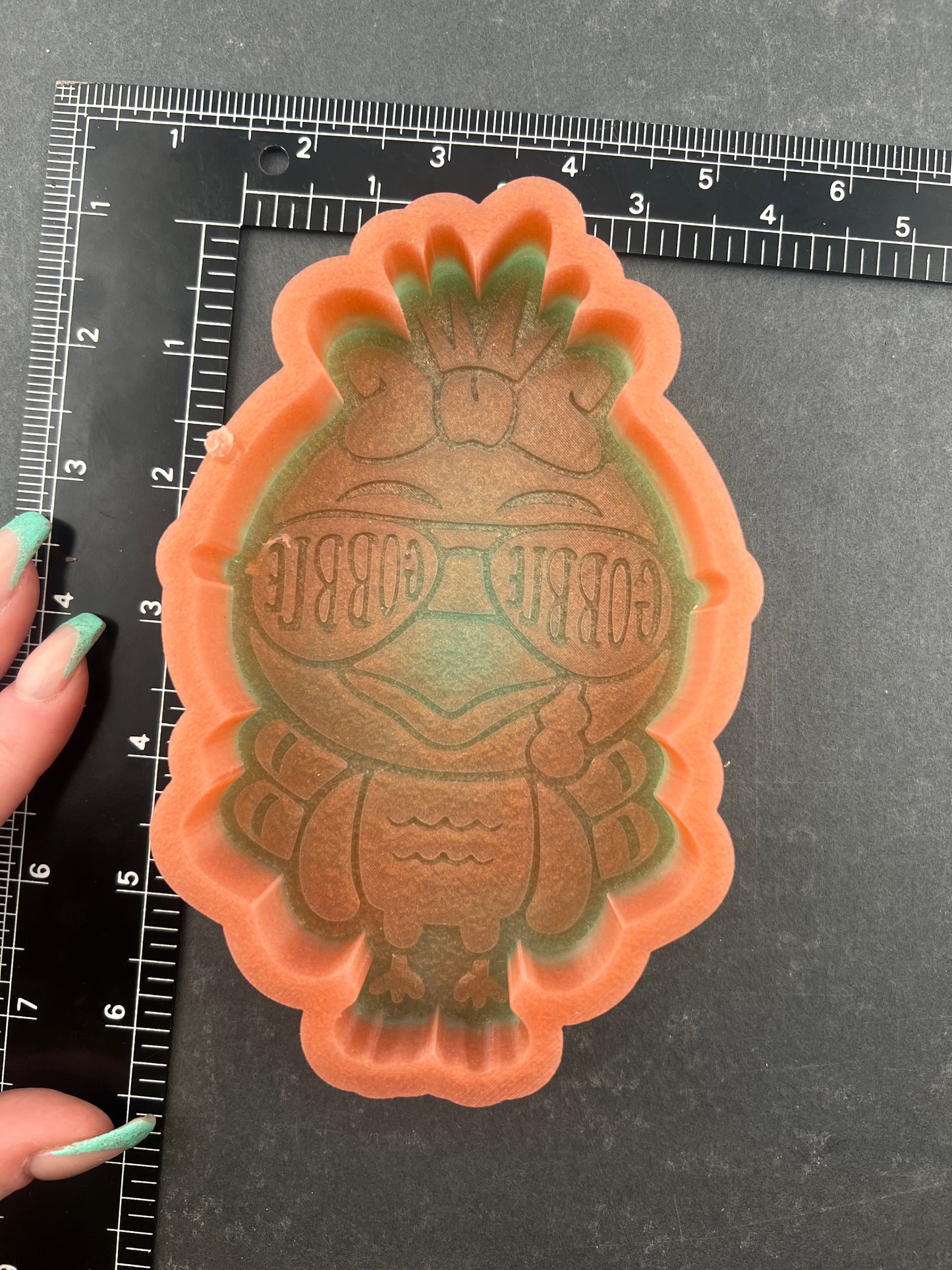 Gobble Female Silicone Mold
