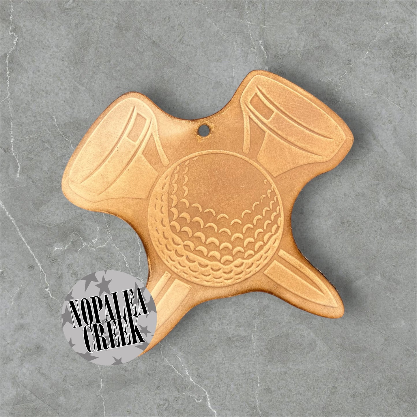 Golf Leather Charms (SET OF 4)