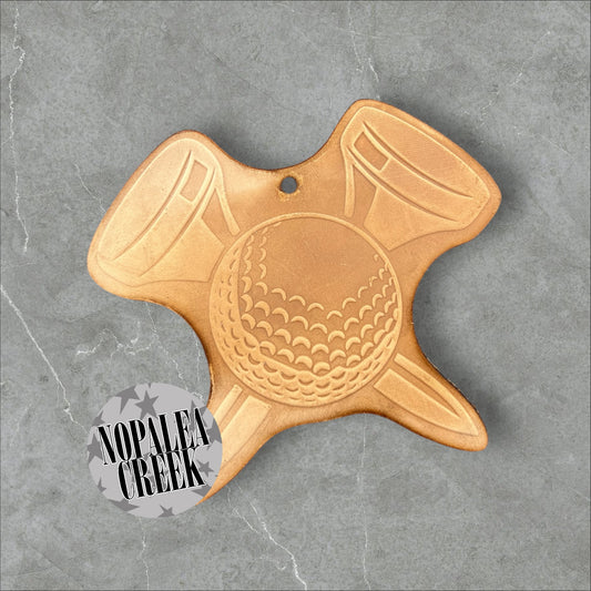 Golf Leather Charms (SET OF 4)