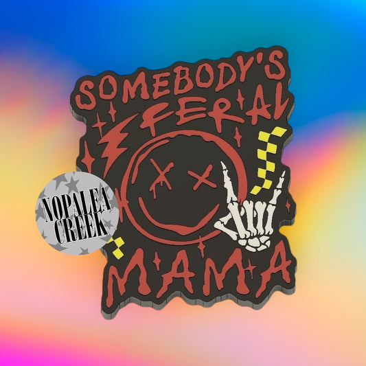 Feral Mama Silicone Mold