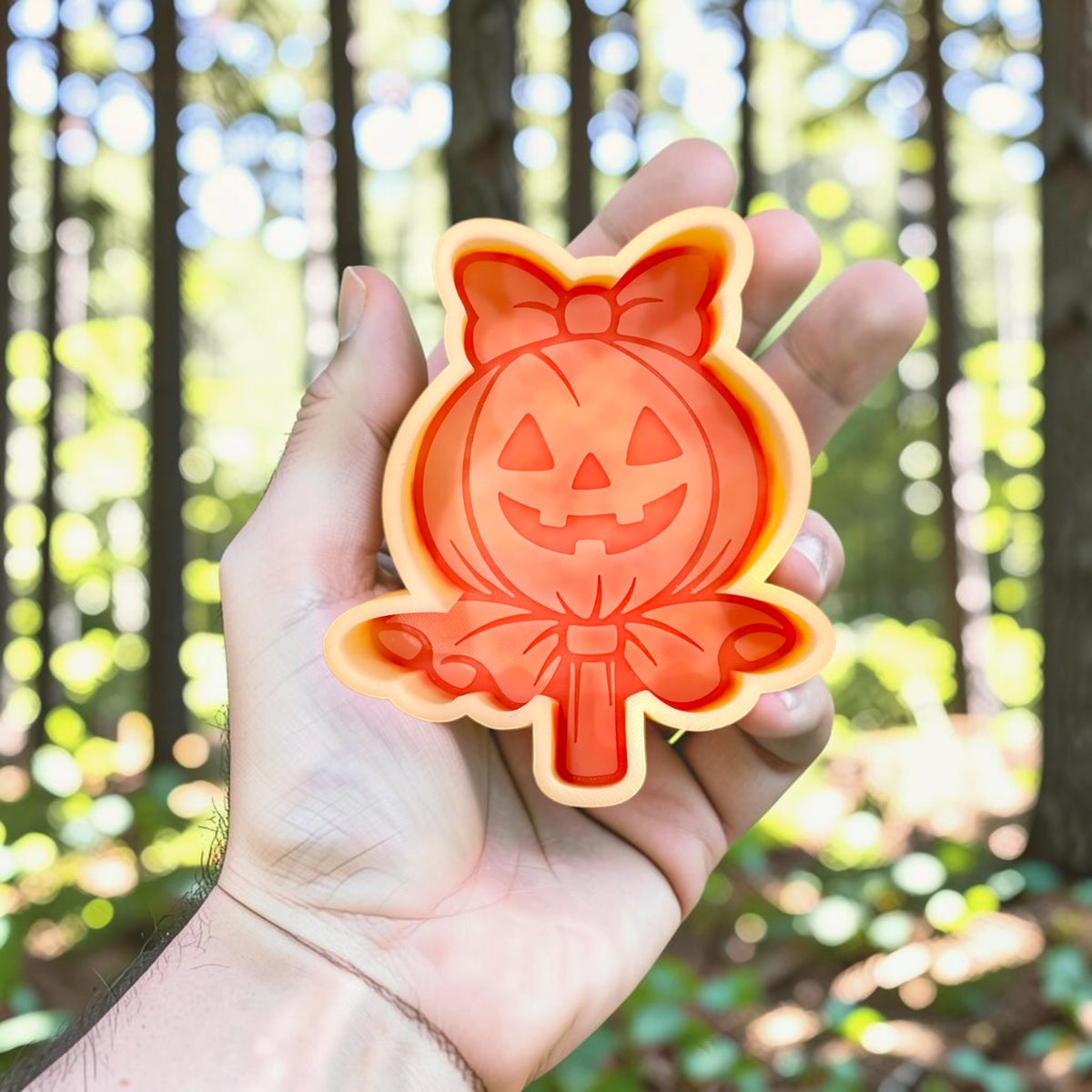 Pumpkin Lollipop Silicone Mold