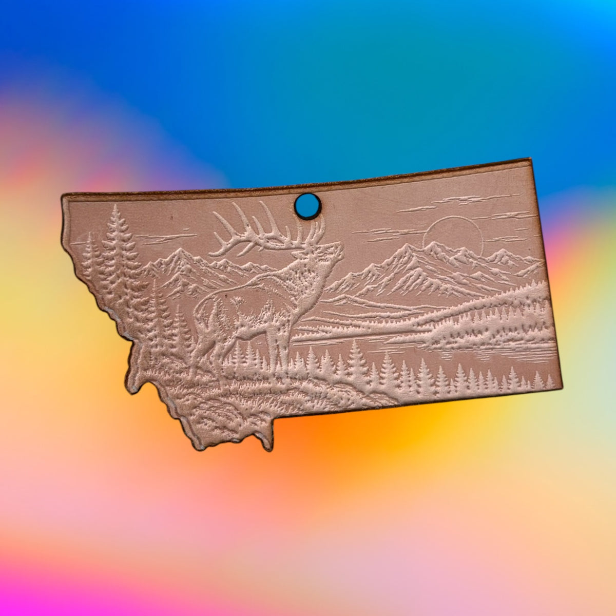 Montana Elk Leather Vent