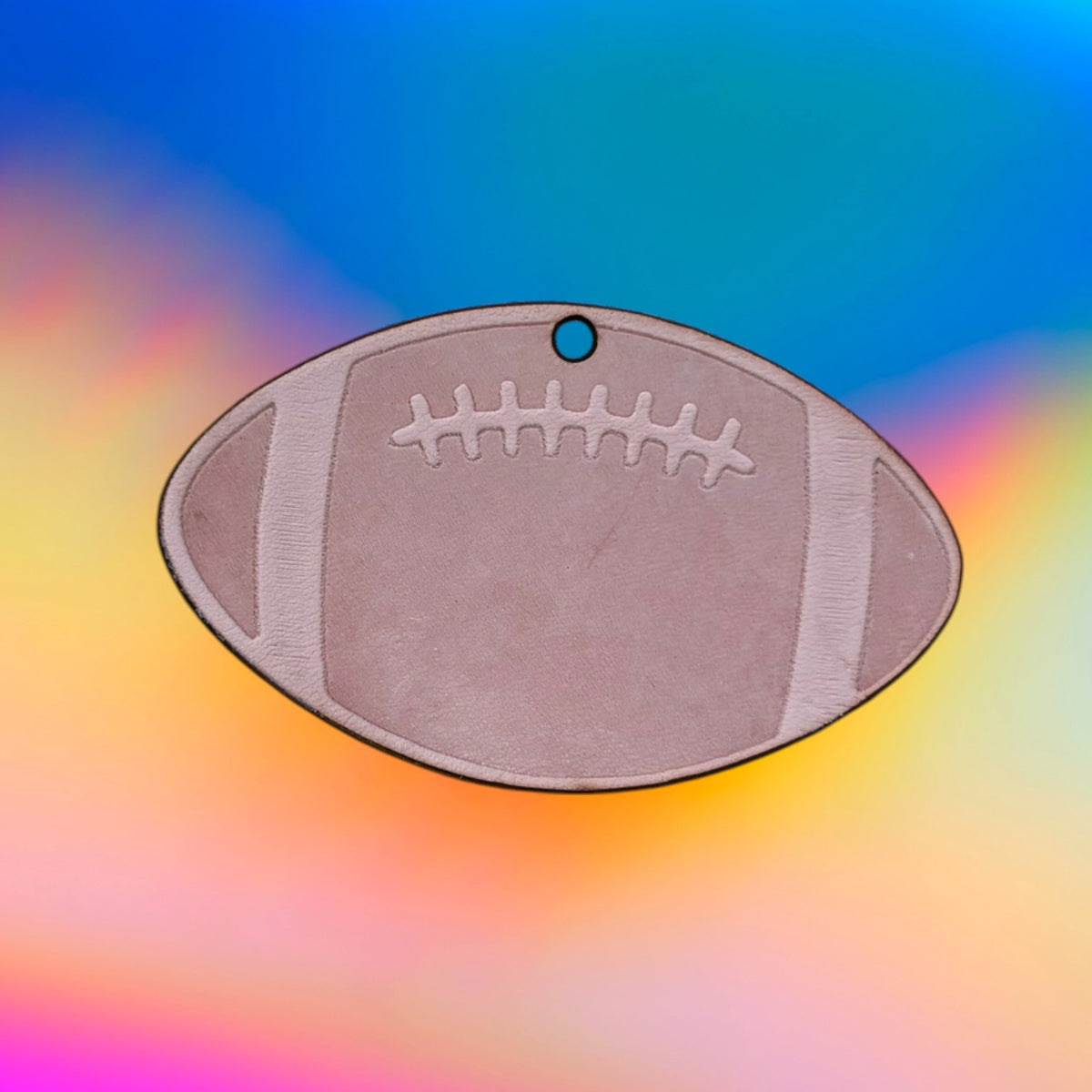 Simple Football Leather Cutouts