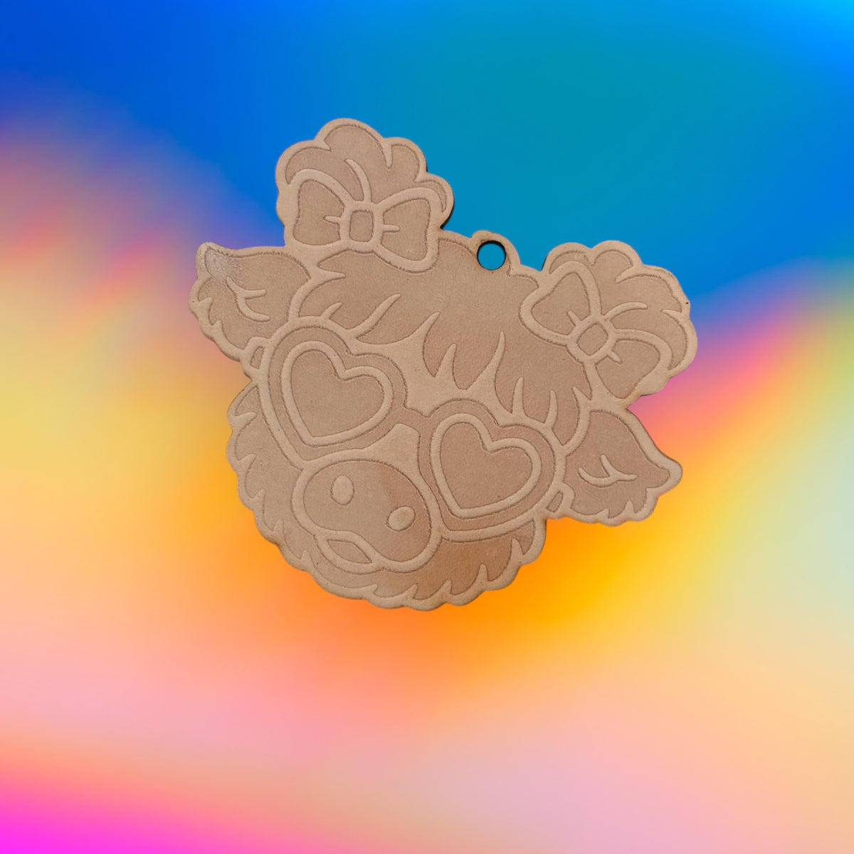 Lovey Moo Leather Cutouts