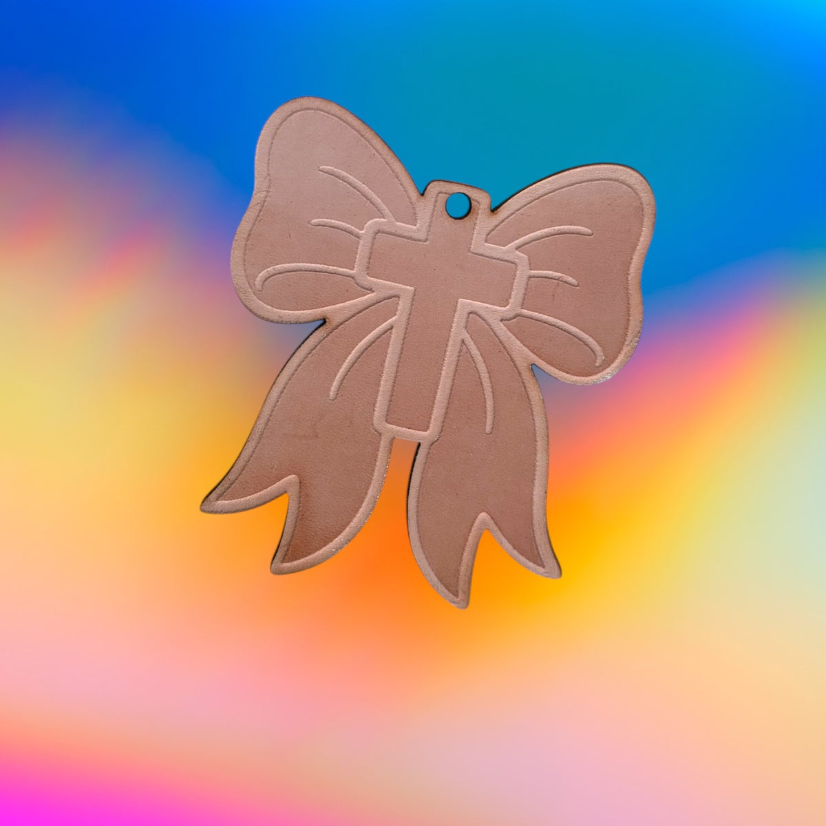 Faith Bow Leather Vent
