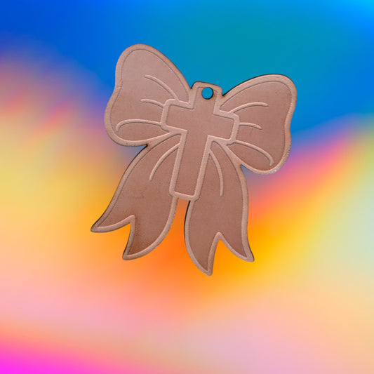 Faith Bow Leather Vent