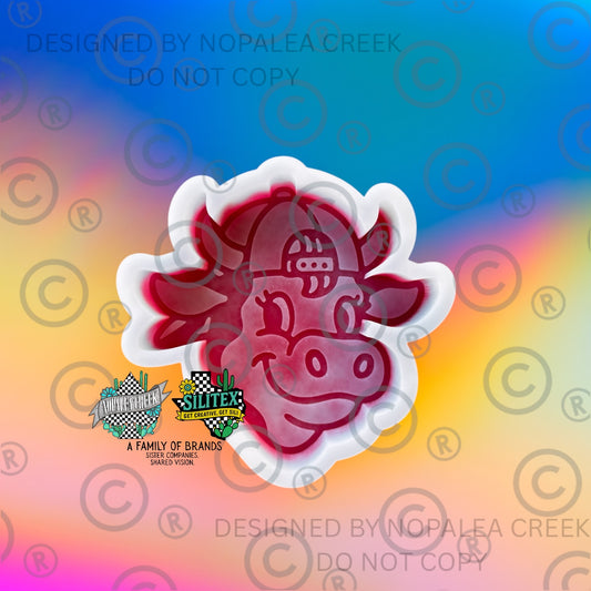 Baseball Cap Cow Head© Silicone Mold