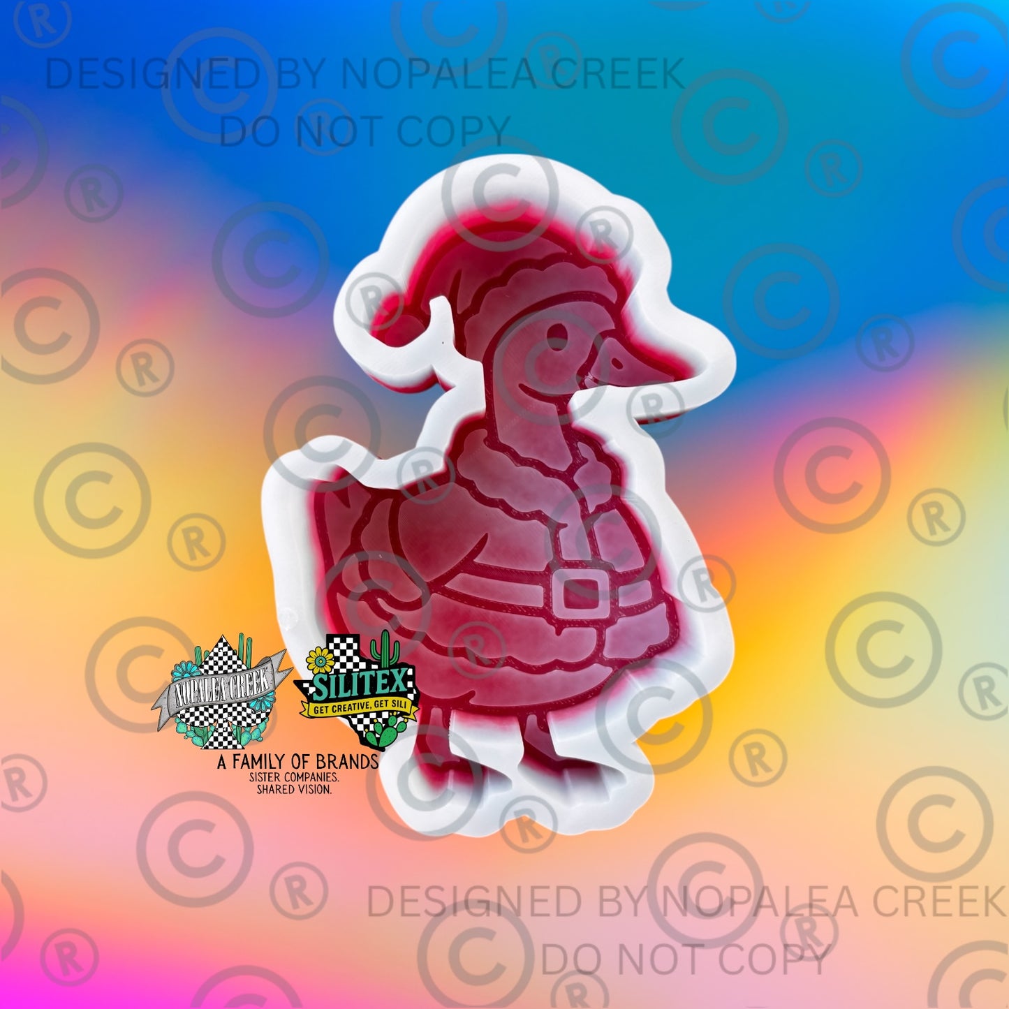 Santa Goose© Silicone Mold