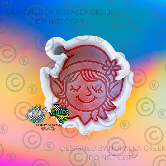 Whimsical Elf Head© Silicone Mold