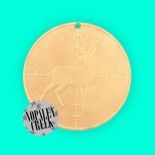 Scope Buck Leather Charms (SET OF 4)