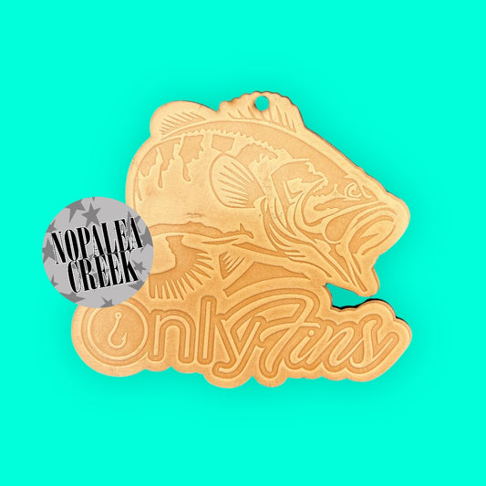 Only Fins Leather Charms (SET OF 4)